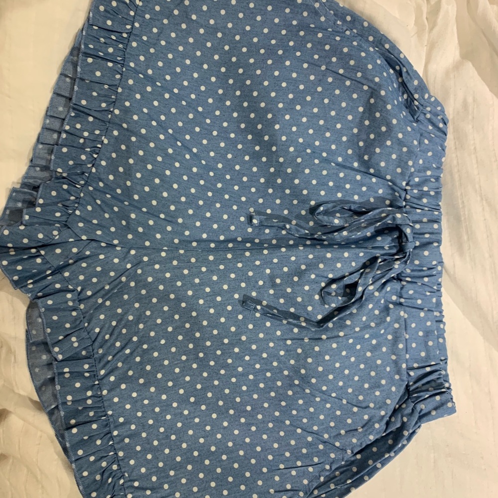 High Waisted Polka Dot Shorts